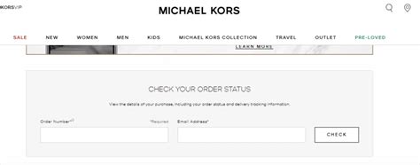 michael kors usa tracking|Michael Kors check order.